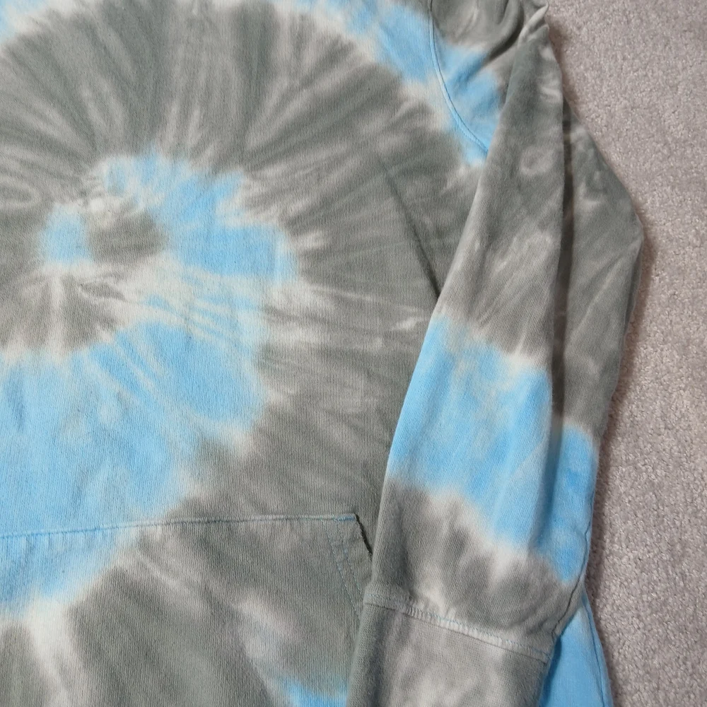 Art Class Blue and Gray Tie-Dye Hoodie Kids Unisex XL (16)
